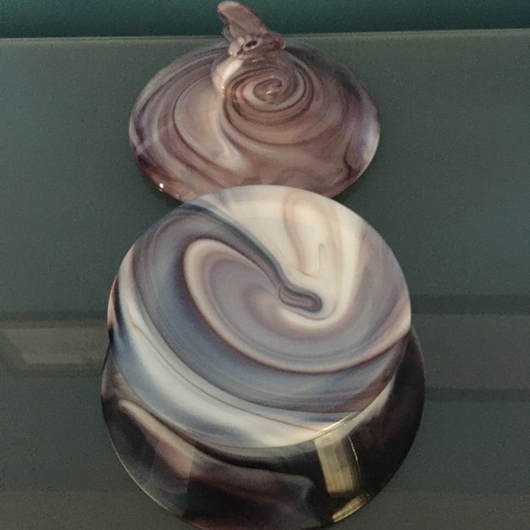 ☘️IMPERIAL GLASS COMPANY-PURPLE SLAG - Picture 4 of 5